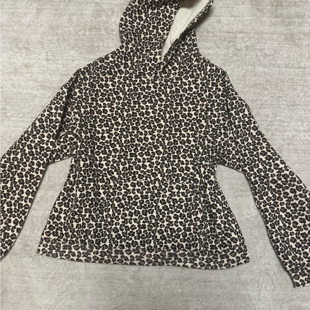 Leopard Print Hoodie